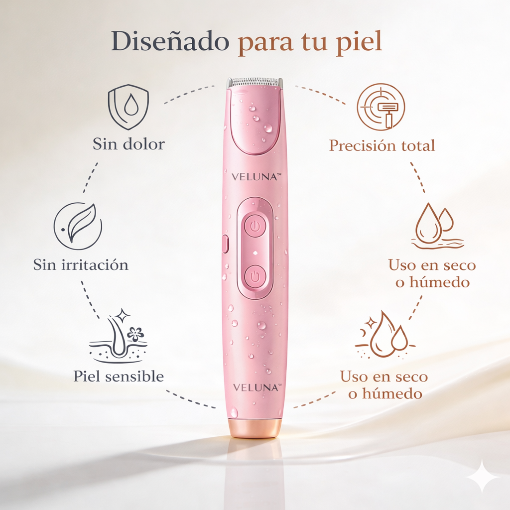 VELUNA™ SmoothSkin Pro - Depilación suave, eficaz y sin irritaciones