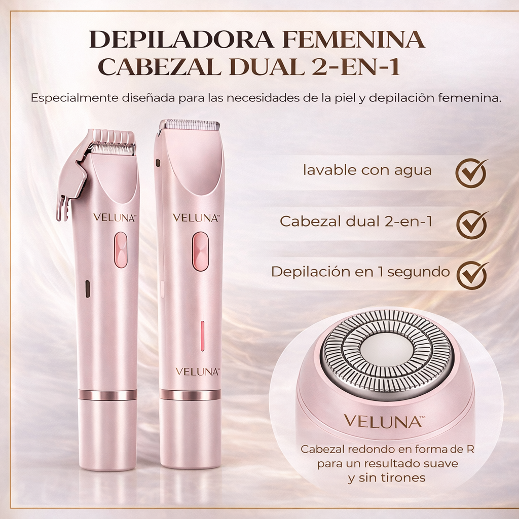 VELUNA™ SmoothSkin Pro - Depilación suave, eficaz y sin irritaciones